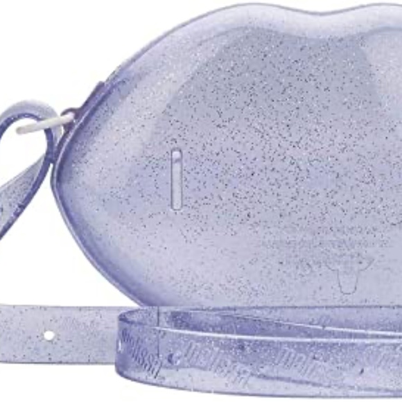 Melissa Clear Glitter Lips Bag - Picture 4 of 5